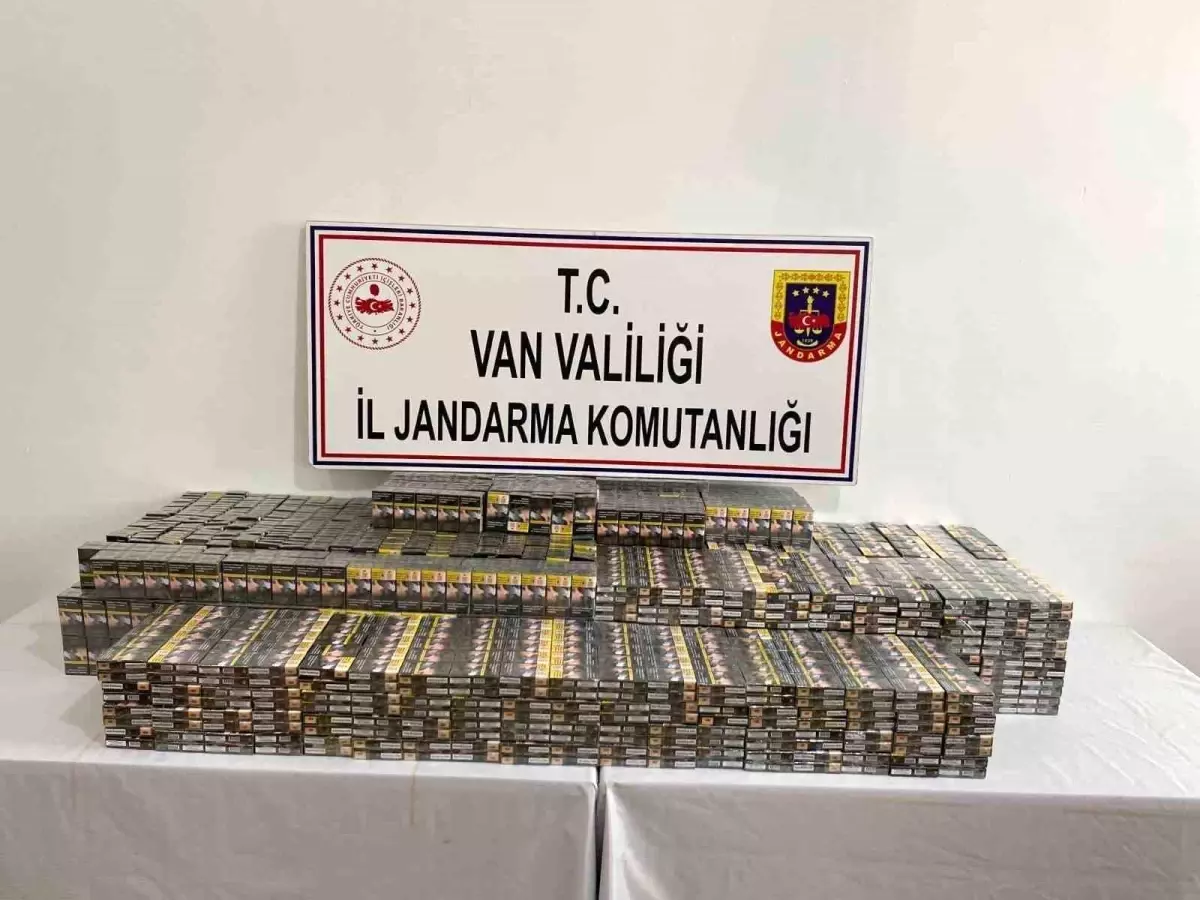 Van'da Jandarma Operasyonunda Gümrük Kaçağı Malzemeler Ele Geçirildi