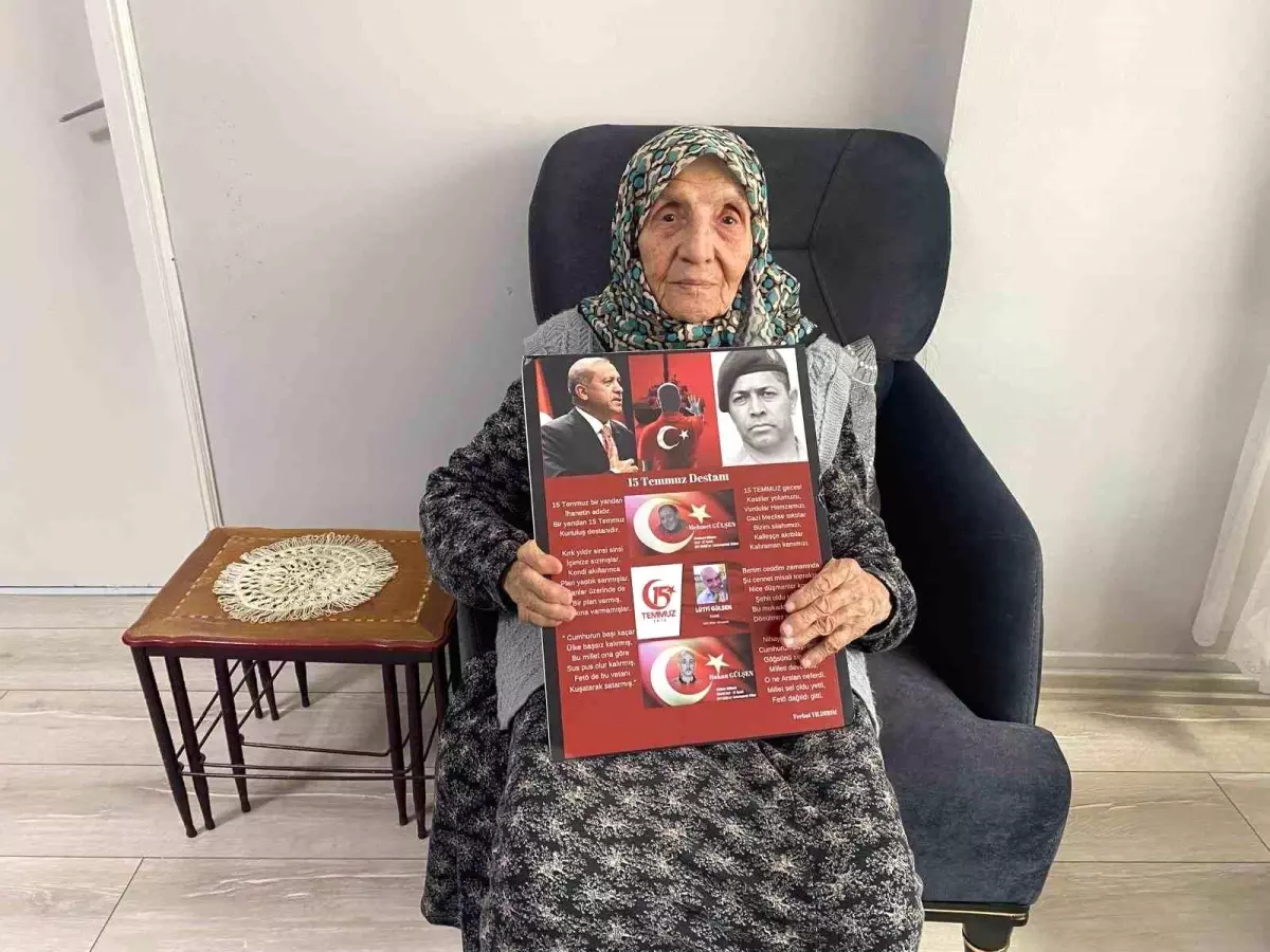 15 Temmuz'da 2 oğlu ve damadını şehit veren 99 yaşındaki Muzaffer Gülşen'in gözyaşları dinmiyor