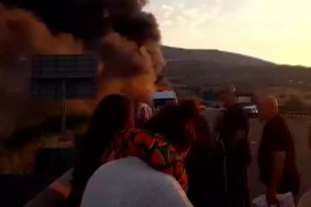 Ankara'da otobüs alev aldı: Yolcular panik yaşadı