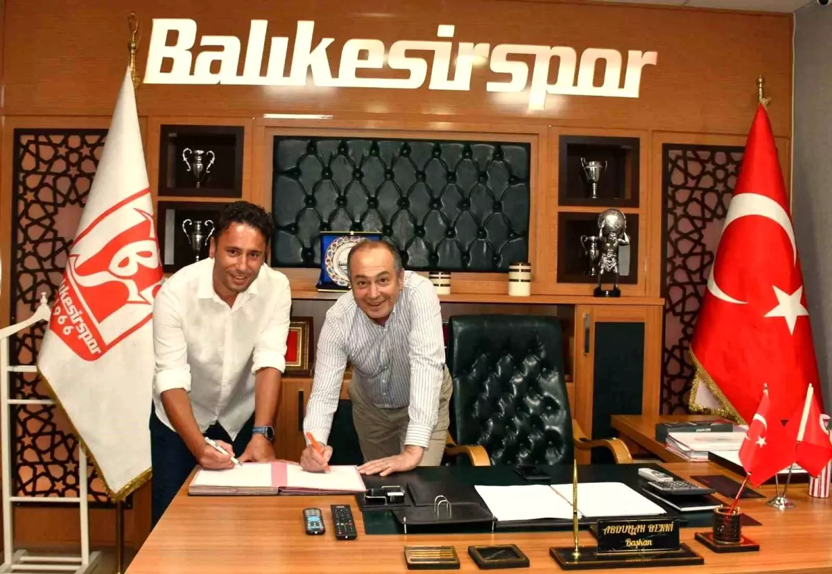 Balıkesirspor Teknik Direktörü Cem Kavçak ile Sözleşme İmzaladı