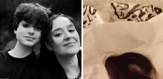 Bıçaklı saldırıda hayatını kaybeden Ahmet Minguzzi'nin annesi oğlunun saçlarını paylaştı