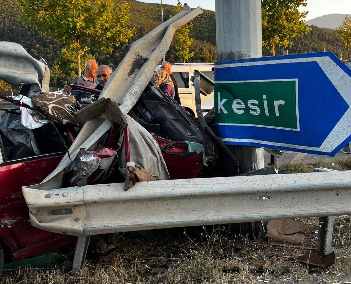 Bursa'da Trajik Kaza: Sürücü Hayatını Kaybetti