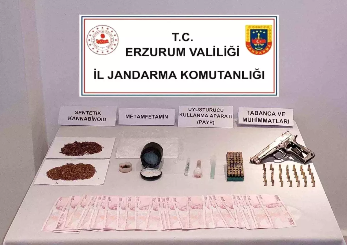 Erzurum'da Uyuşturucu Operasyonu: İki Şahıs Tutuklandı