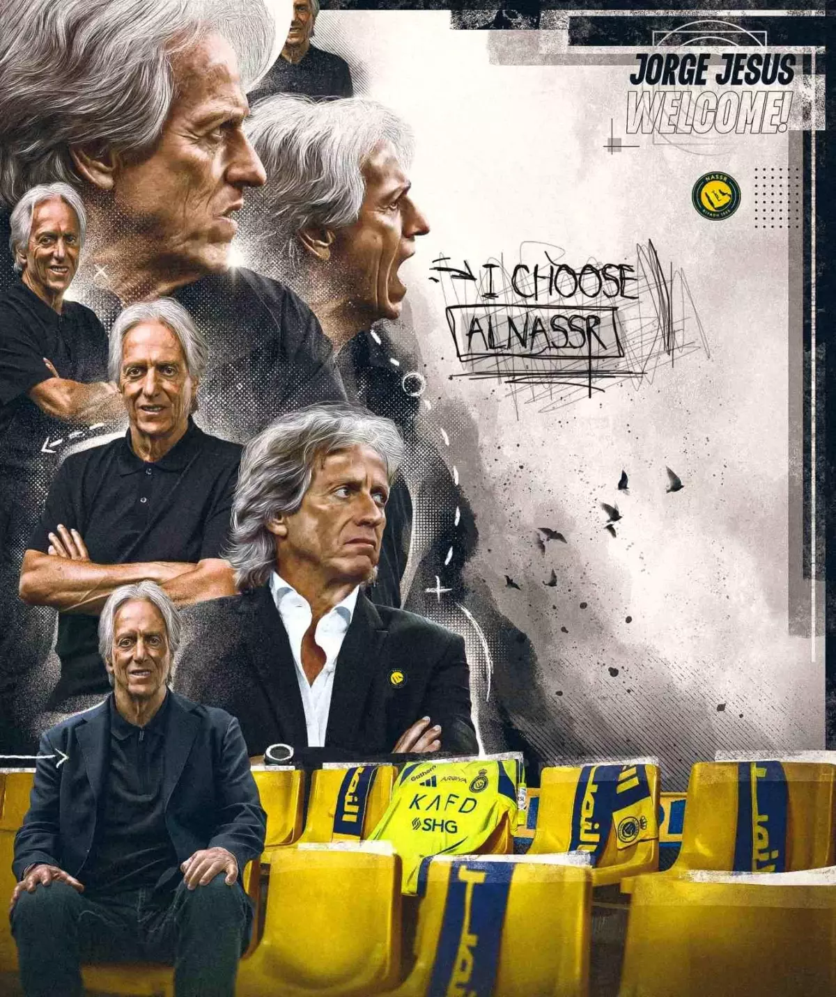Jorge Jesus, Al-Nassr'ın Yeni Teknik Direktörü Oldu
