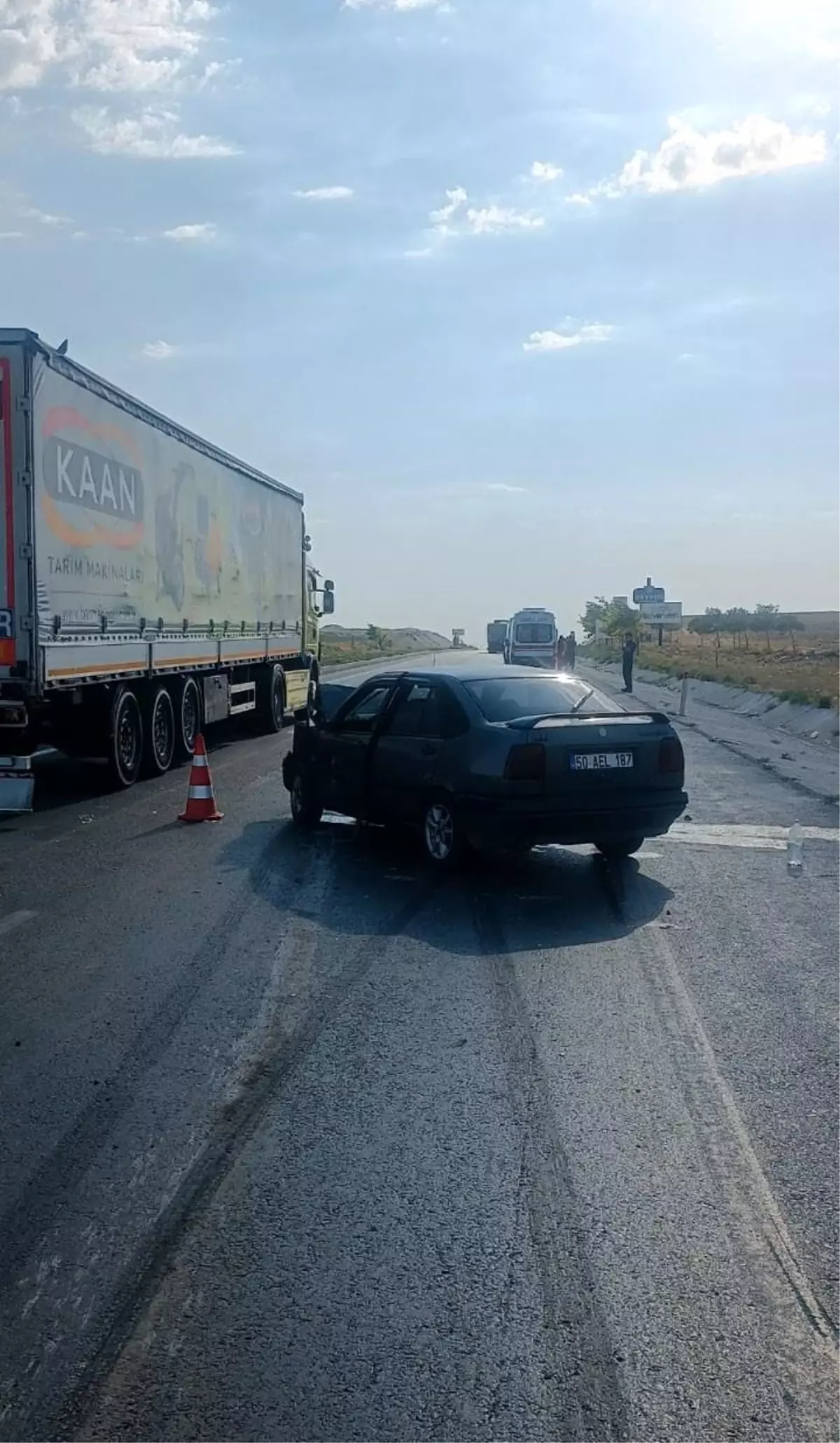 Konya'da Trafik Kazası: 4 Yaralı