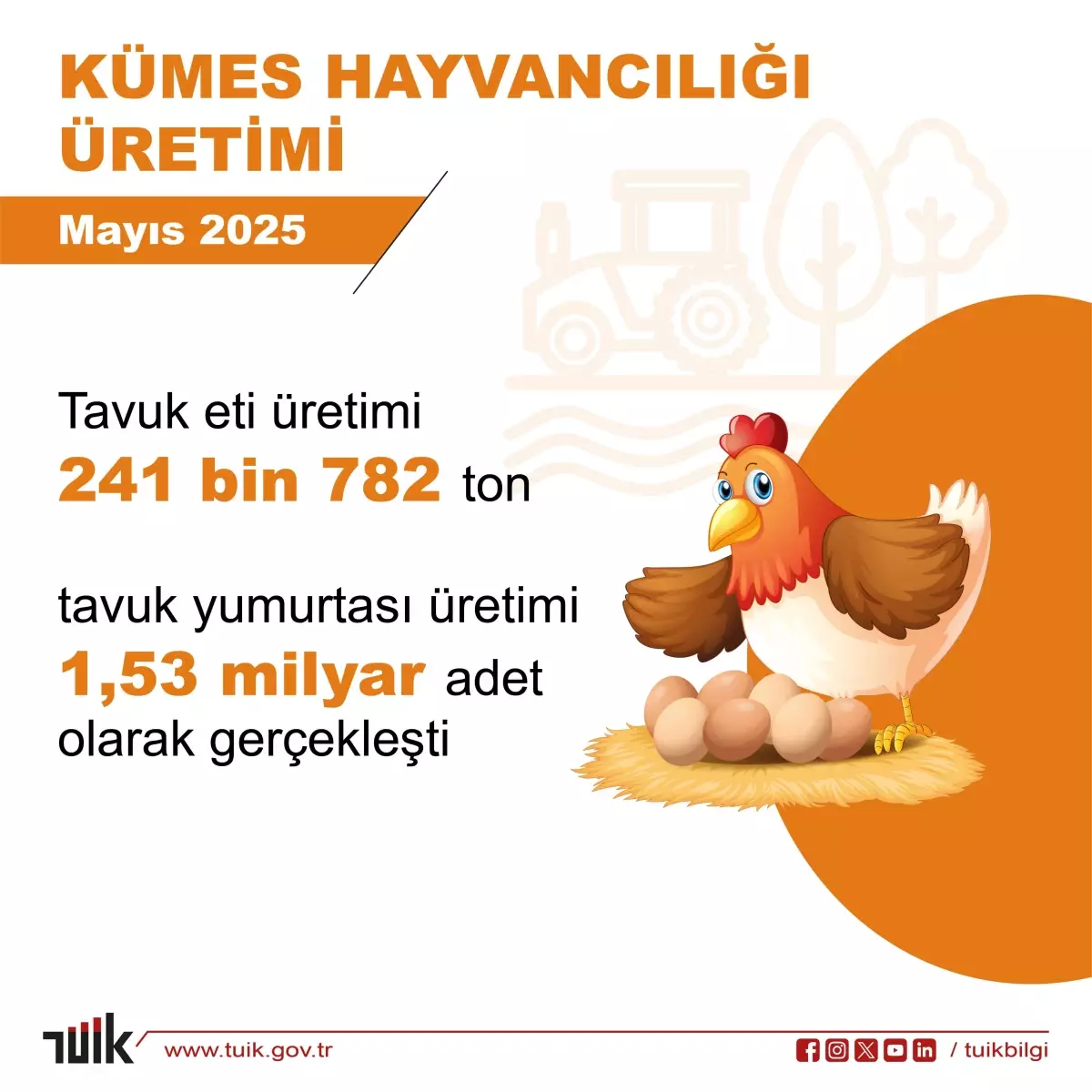 TÜİK Mayıs Ayı Hayvancılık ve Süt Üretimi Verilerini Açıkladı
