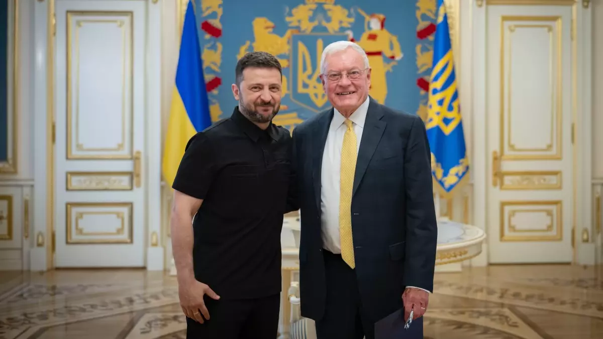Zelenskiy ve Trump'ın Özel Temsilcisi Kellogg ile Görüşmesi