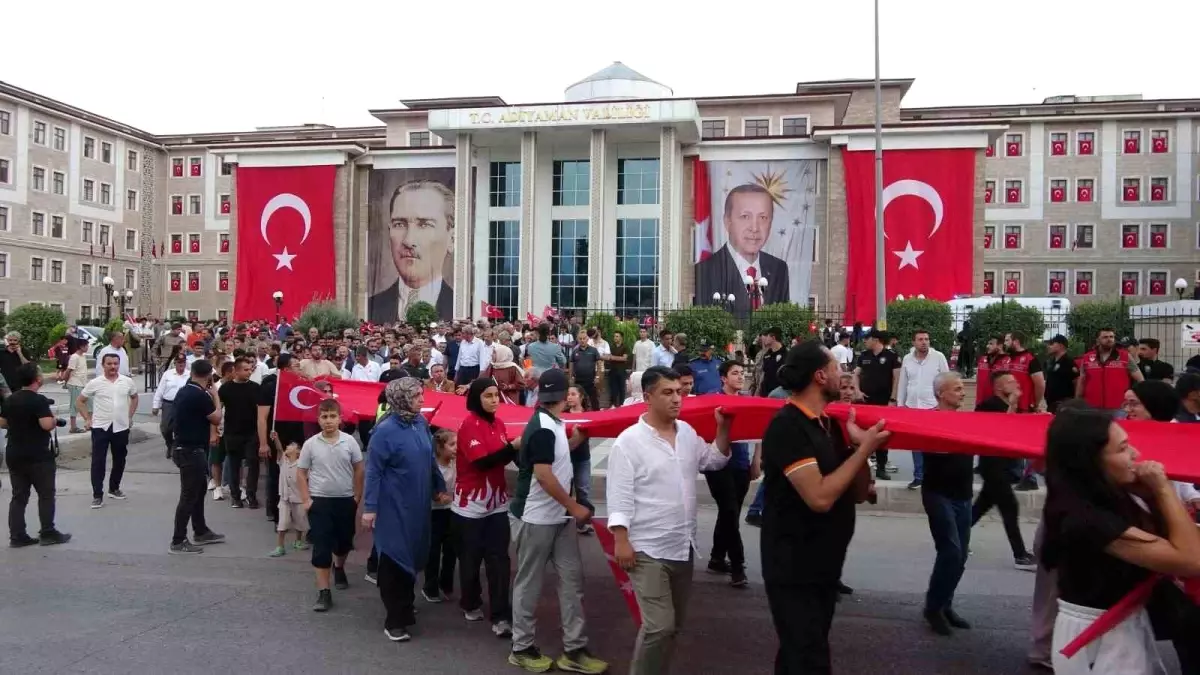 Adıyaman'da 15 Temmuz Demokrasi ve Milli Birlik Günü Etkinlikleri