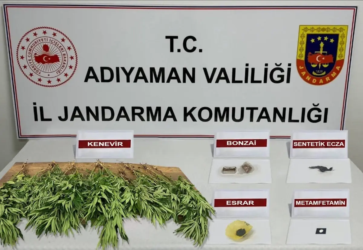 Adıyaman'da Uyuşturucu Operasyonu: 15 Gözaltı