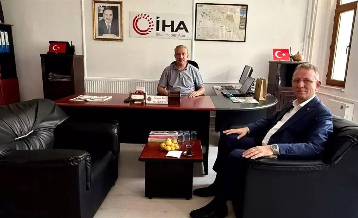 AK Parti Kütahya Milletvekili Demir'den İhlas Haber Ajansı'na ziyaret ve 15 Temmuz mesajı