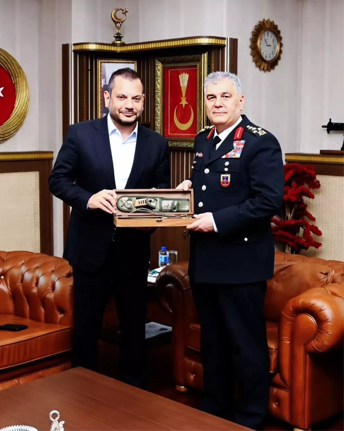 Trabzonspor Başkanı Doğan'dan Jandarma Genel Komutanı'na Ziyaret
