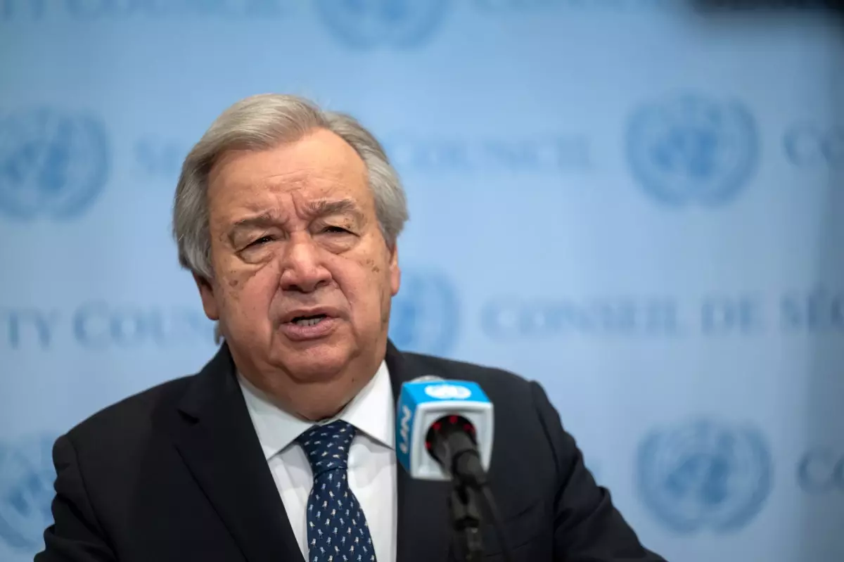 BM Genel Sekreteri Guterres: Filistinlilerin Hakları İçin Devlet Olmalı