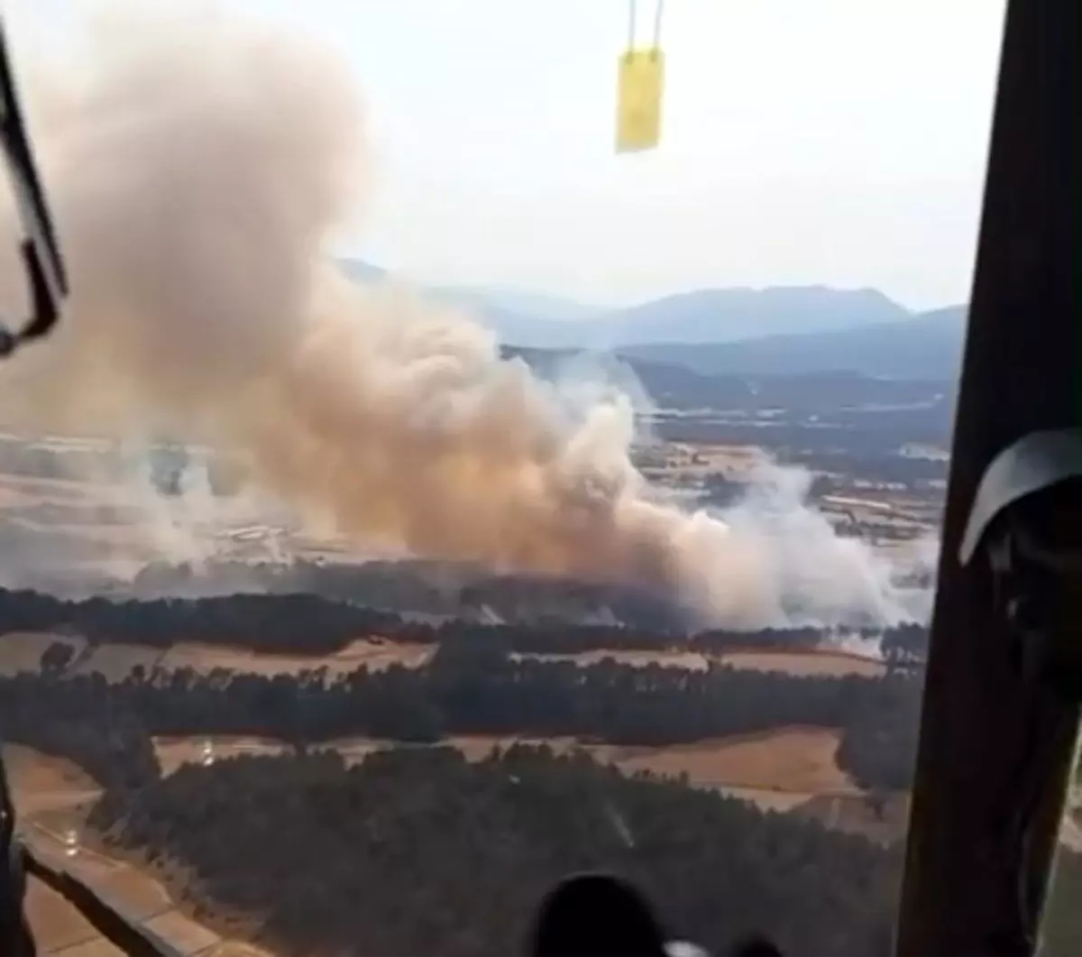 Bolu'da Anız Yangını Ormana Sıçradı, Kontrol Altına Alındı