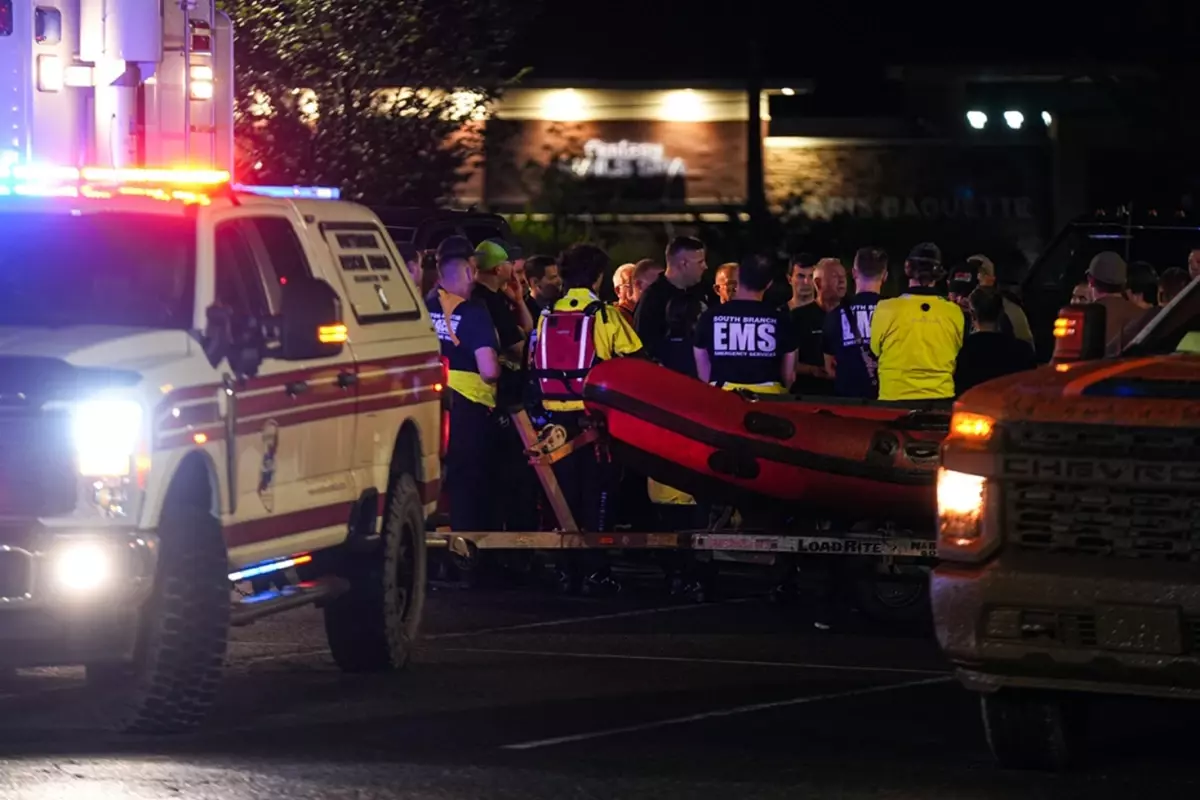 New Jersey'de şiddetli yağışlar nedeniyle olağanüstü hal ilan edildi