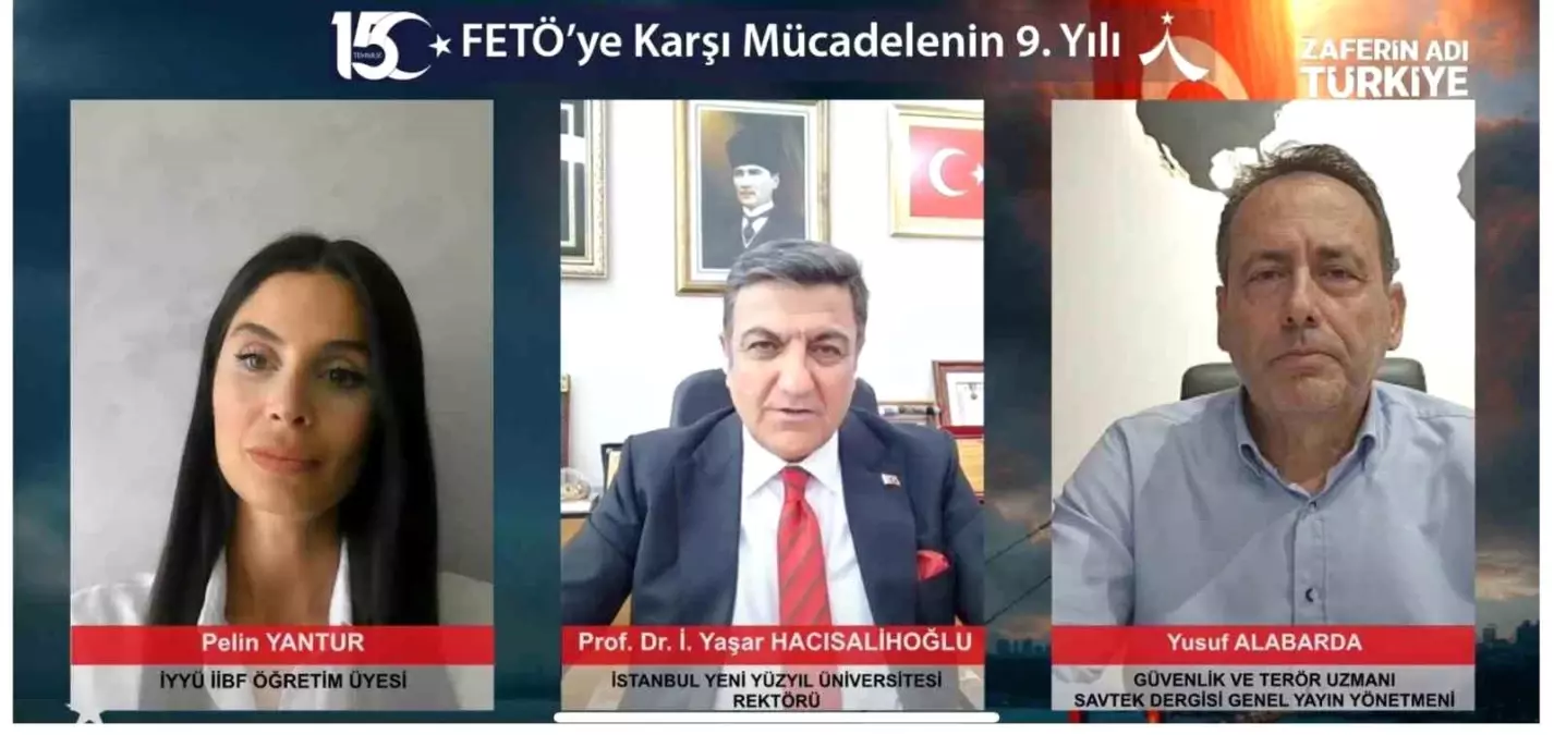 15 Temmuz Darbe Girişiminin Yıl Dönümü Konferansı İstanbul'da Yapıldı