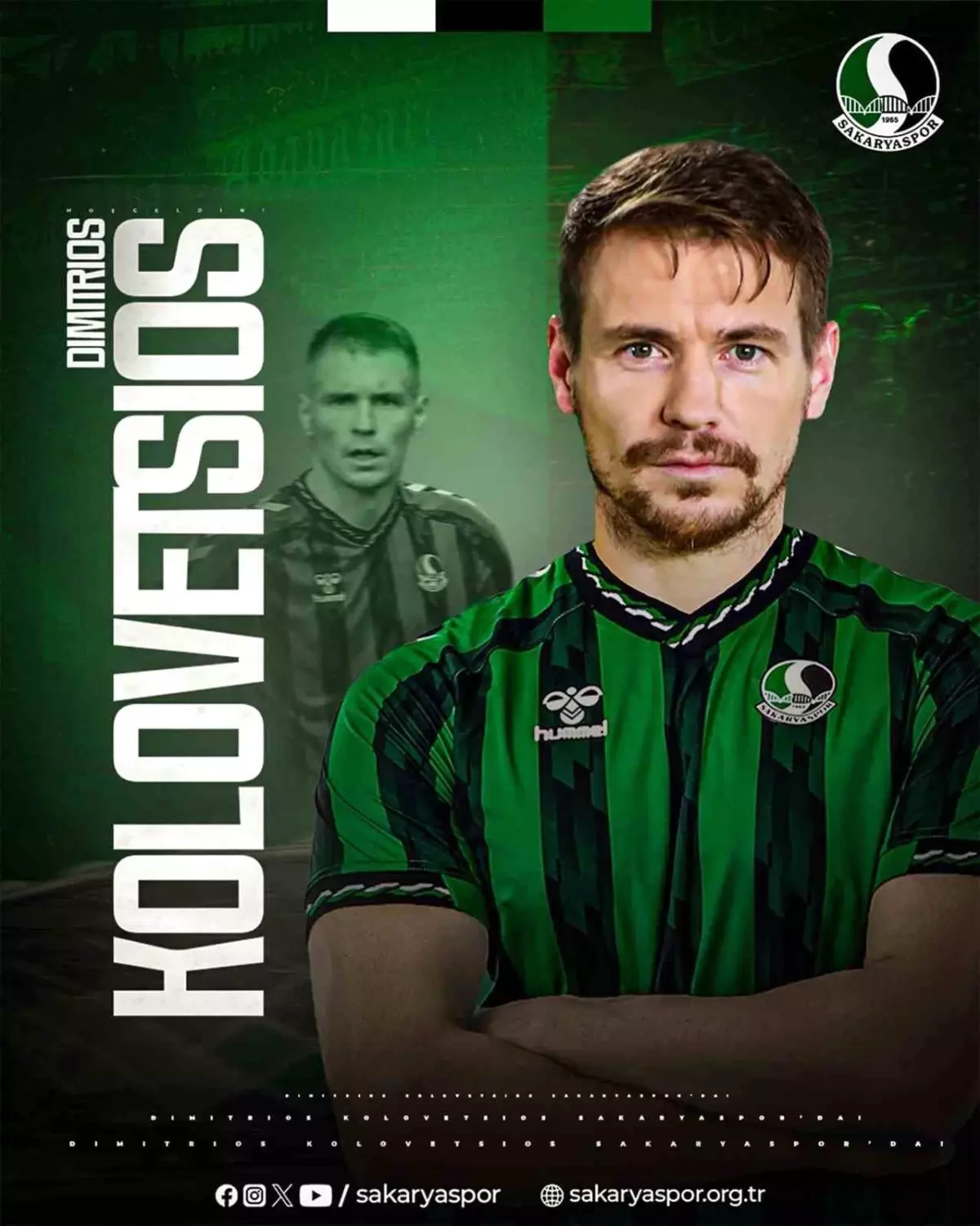 Dimitrios Kolovetios Sakaryaspor ile Anlaştı