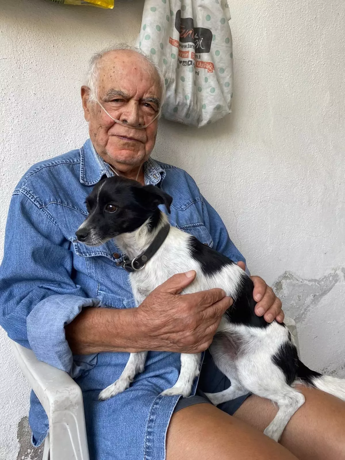 89 Yaşındaki Adamın Sadık Köpeği Bediş, Kurtarma Anında Yanında Oldu
