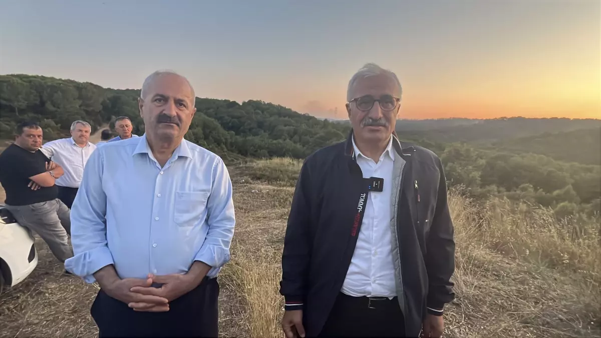Gebze'deki Orman Yangını 4 Saatte Kontrol Altına Alındı