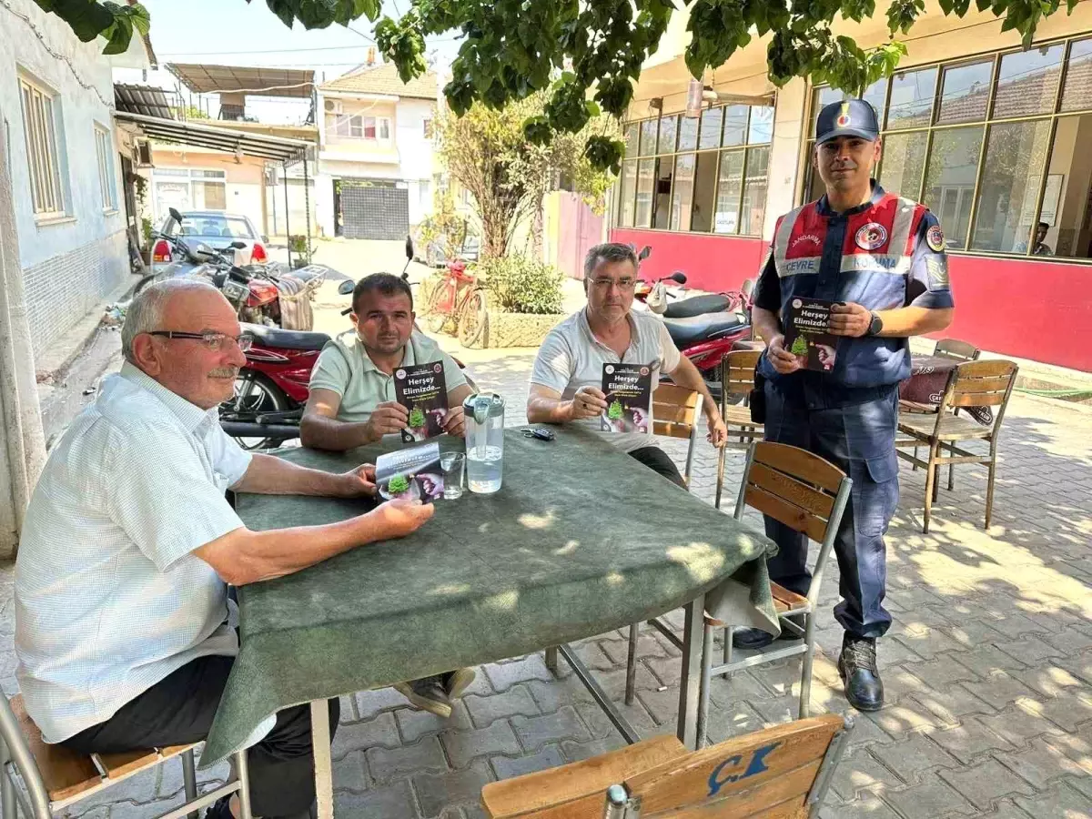Aydın'da Jandama, Orman Yangınlarına Karşı Bilgilendirme Faaliyetleri Düzenledi