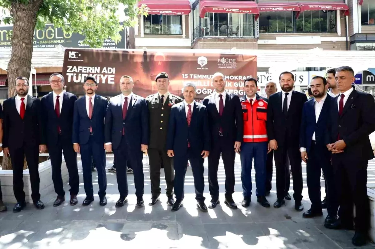 Niğde'de 15 Temmuz şehitleri düzenlenen programla anıldı