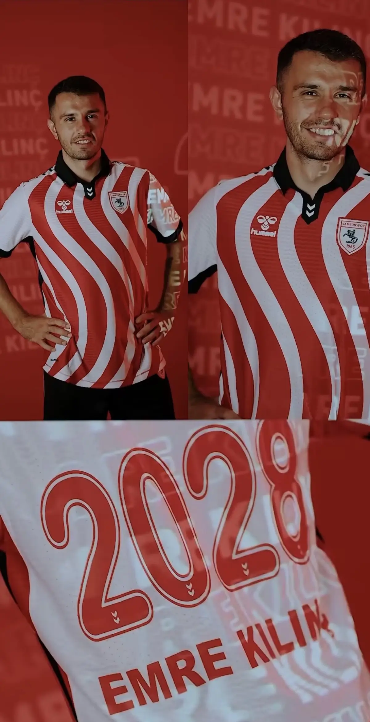 Samsunspor, Emre Kılınç ile Sözleşmesini 2028'e Kadar Uzattı