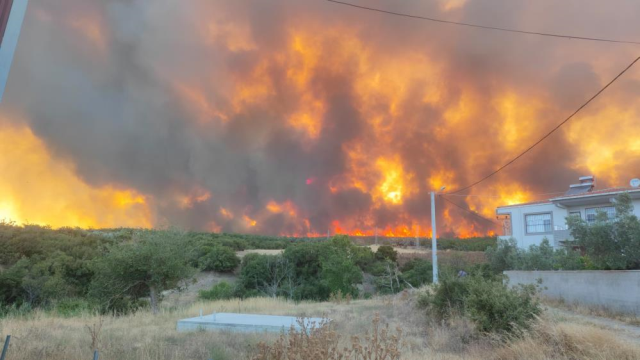 Turkey fire site! The situation is grave in two cities