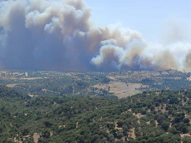 Turkey fire site! The situation is grave in two cities