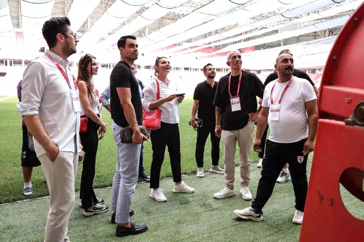 Samsunspor, UEFA Yetkililerini Ağırladı
