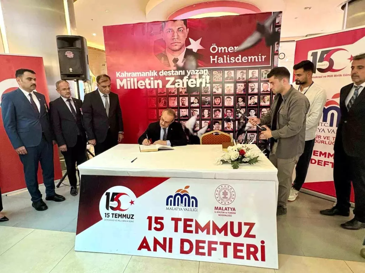 Malatya'da 15 Temmuz Temalı Sergi Büyük İlgi Gördü