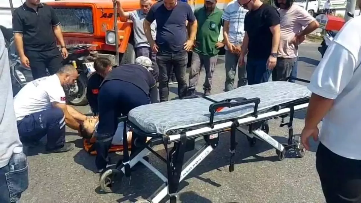 Akyazı'da Motosiklet-Tanker Çarpışması: Bir Yaralı