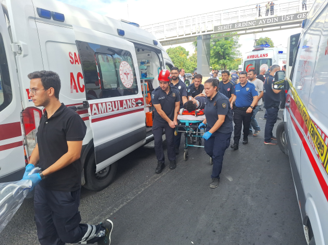 Ankara'da zincirleme kaza! 27 kişi yaralandı