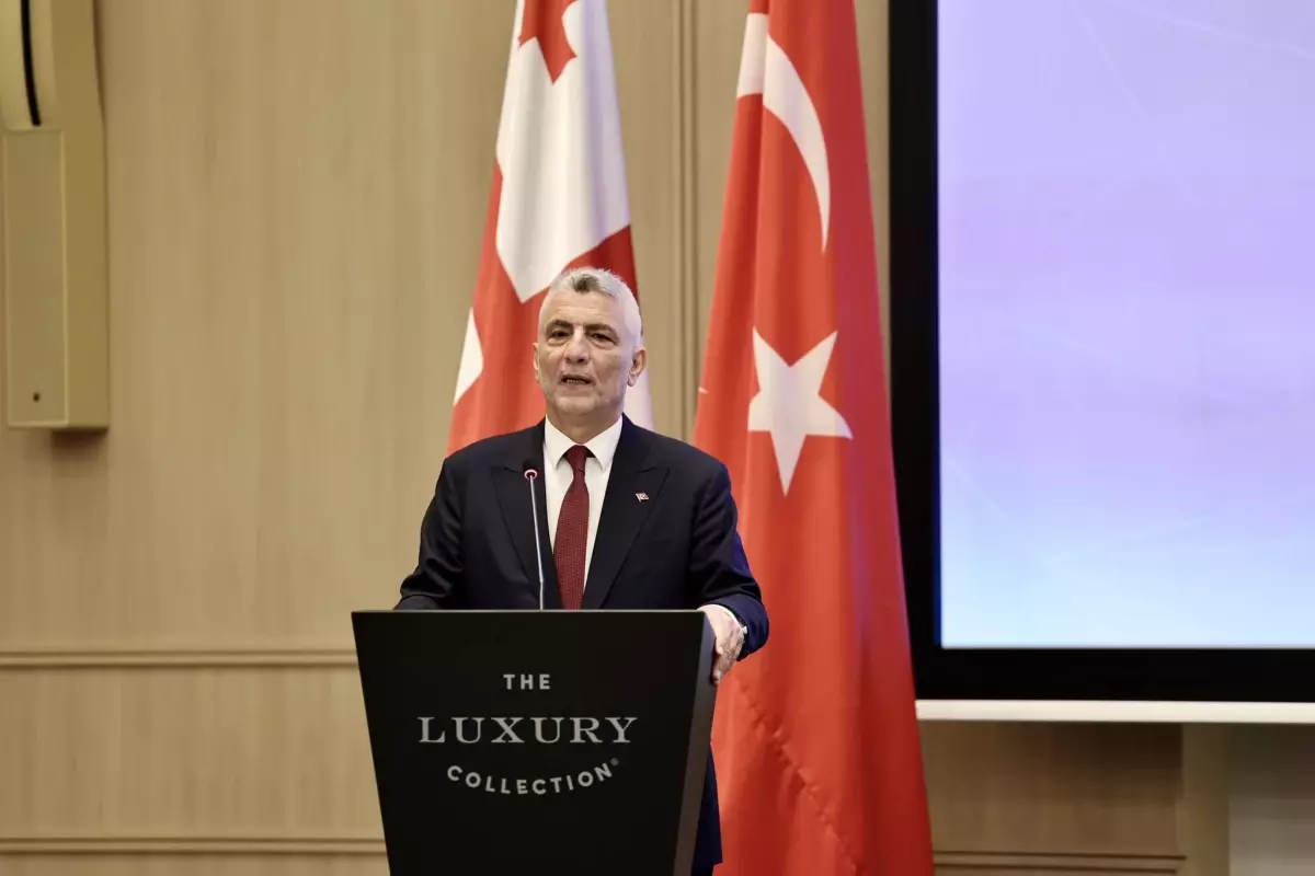 Türkiye-Gürcistan İş Forumu Tiflis'te Gerçekleştirildi