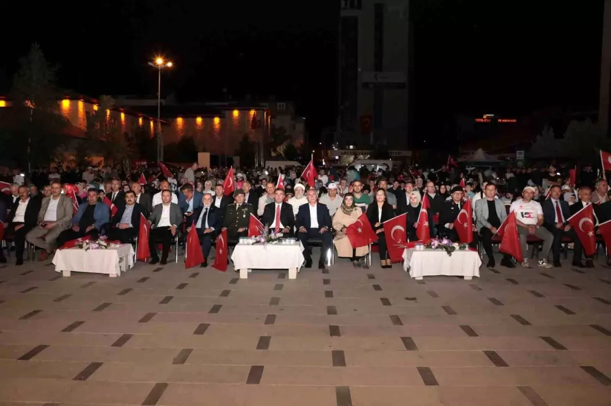 Bayburt'ta 15 Temmuz Demokrasi ve Milli Birlik Günü etkinlikleri düzenlendi