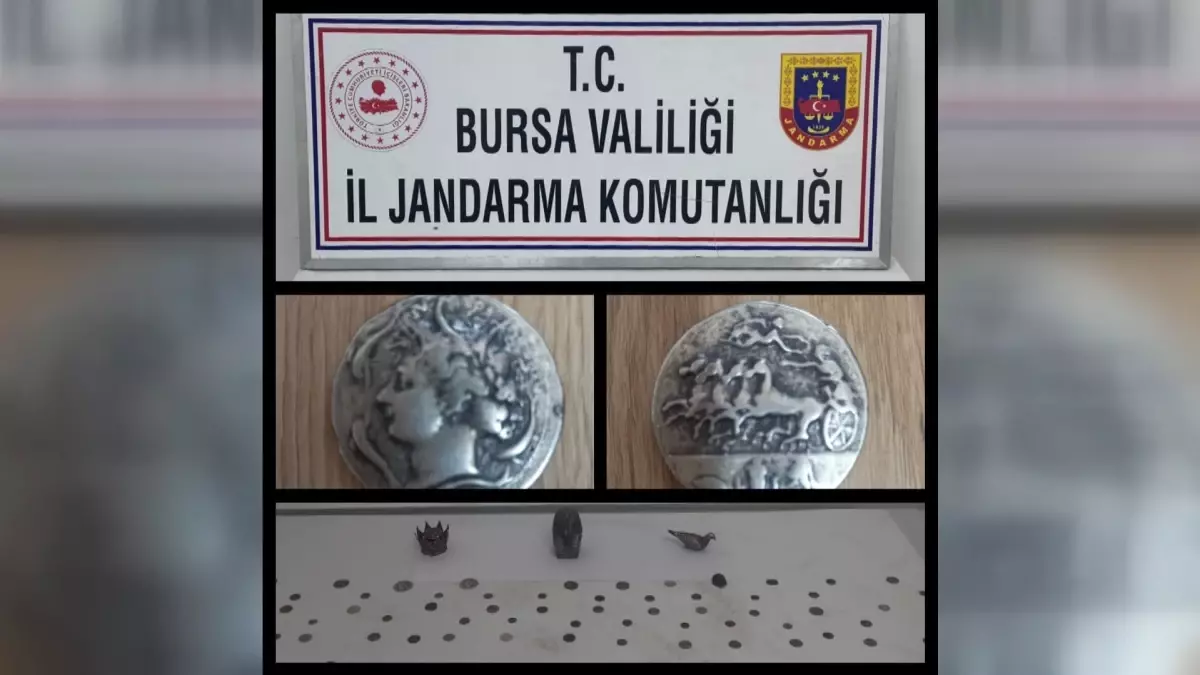 Mudanya'da Tarihi Eser Kaçakçıları Suçüstü Yakalandı