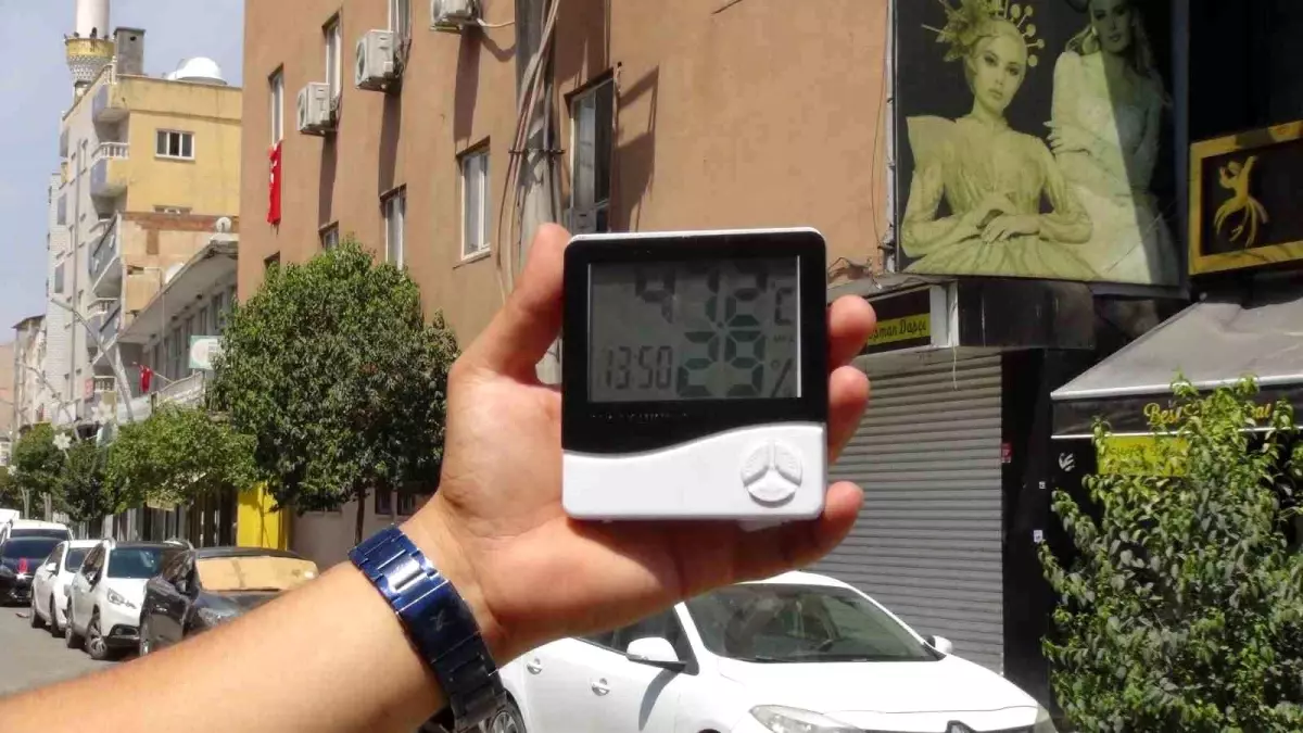Cizre'de Hava Sıcaklığı 47 Dereceye Ulaştı
