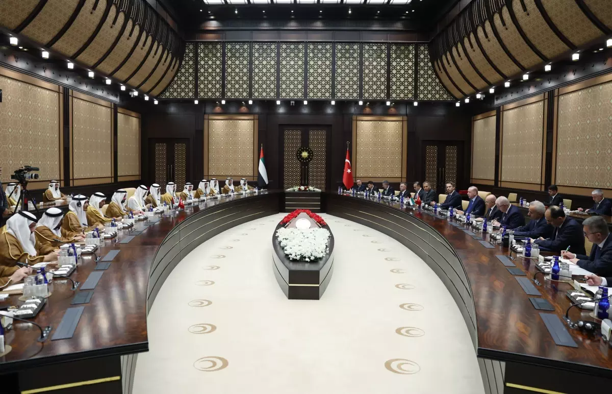 Türkiye ve Birleşik Arap Emirlikleri Arasında 7 Anlaşma İmzalandı