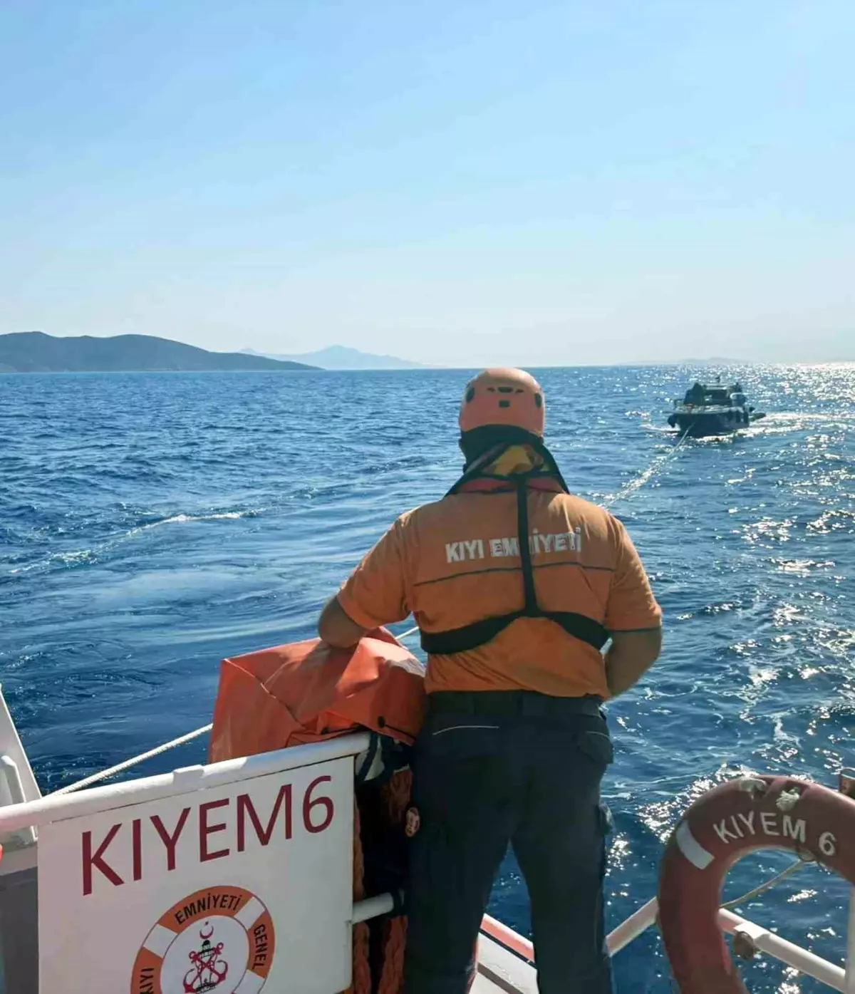 Datça Açıklarında Makine Arızası Yapan Tekne Kurtarıldı