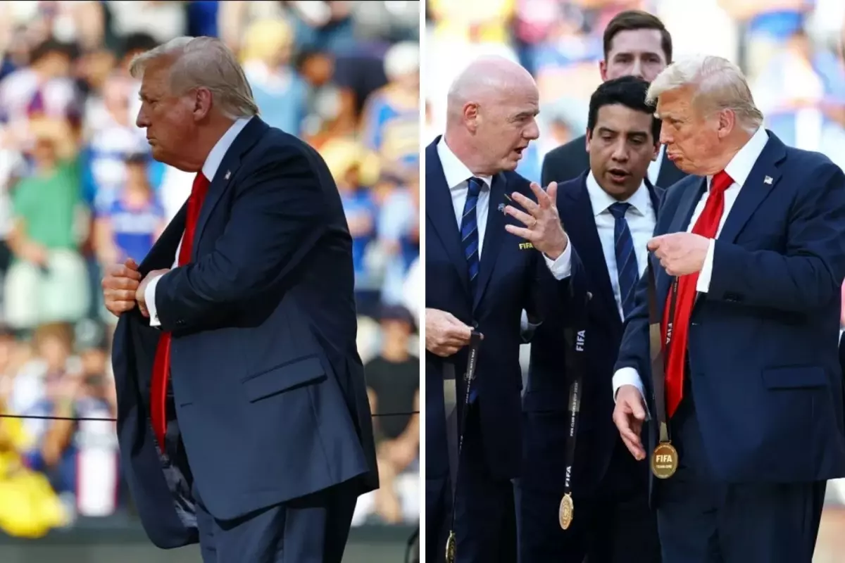 Trump, Kulüpler Dünya Kupası madalyasını cebine attı, kupayı Oval Ofis'e götürdü