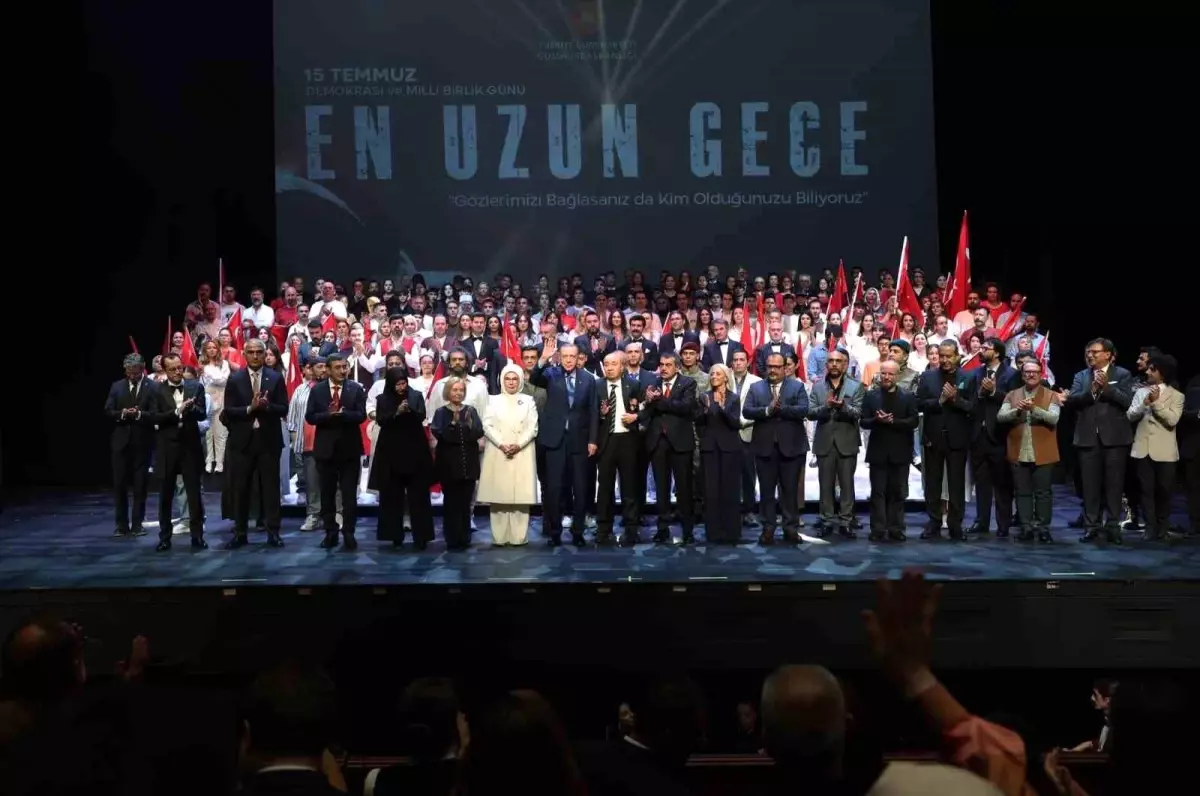 Emine Erdoğan'dan 'En Uzun Gece' destanının ilk temsiline ilişkin paylaşım