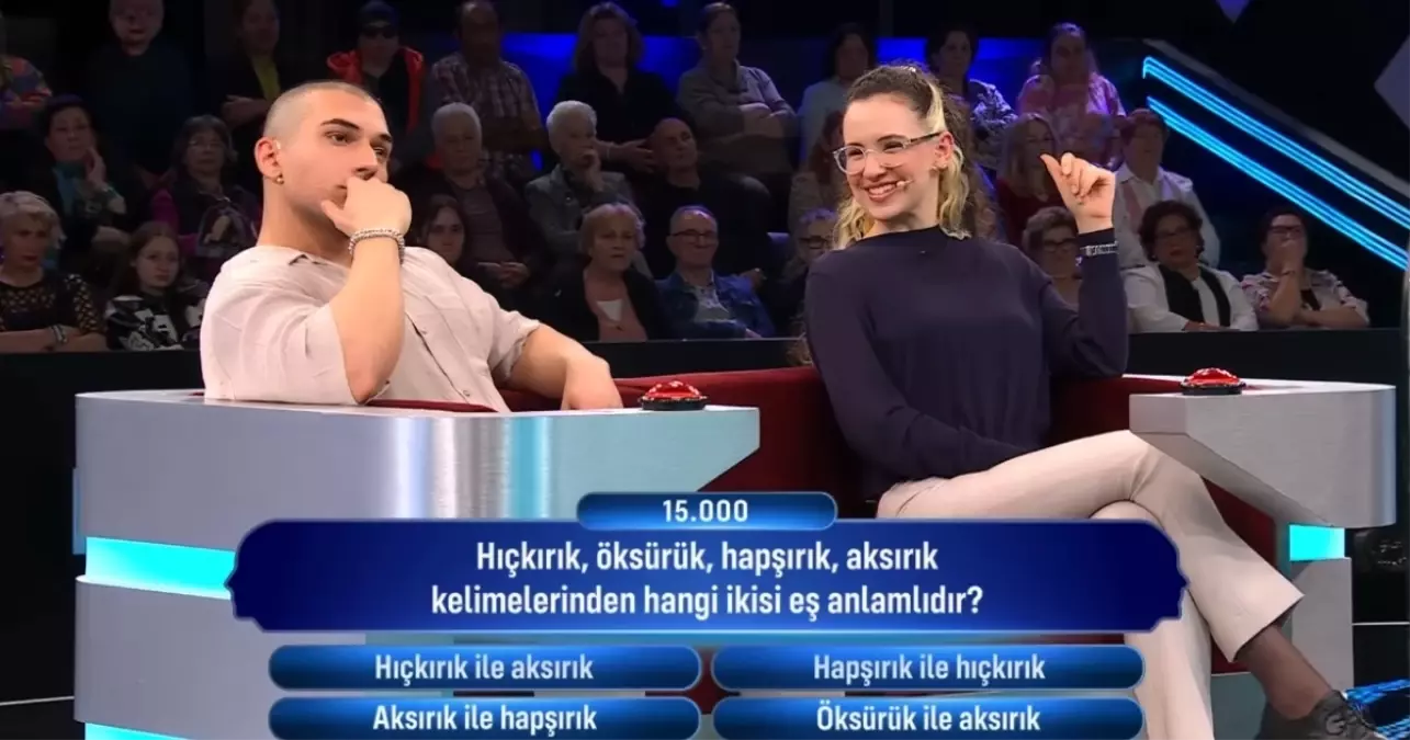 Hıçkırık, öksürük, hapşırık, aksırık kelimelerinden hangi ikisi eş anlamlıdır?