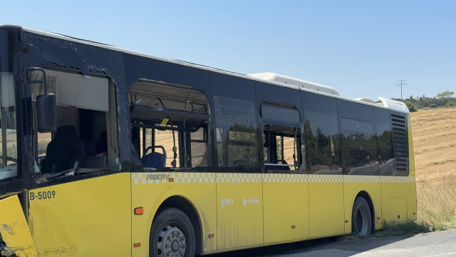 The IETT bus and the car collided head-on: 1 person lost their life