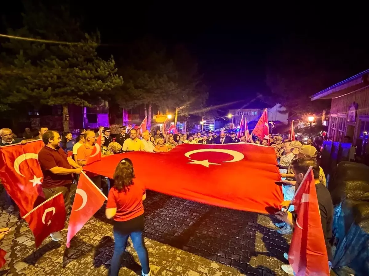 Kemaliye'de 15 Temmuz Anma Programı