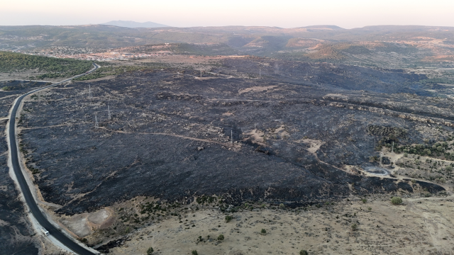 Struggle against forest fires in Marmara! The current state of residential areas is heartbreaking