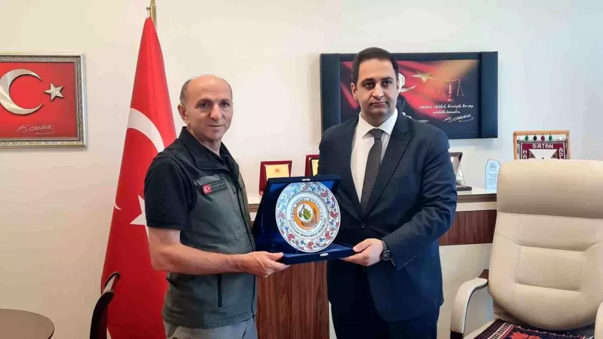Orman Bölge Müdürü'nden Adalet Komisyonu Başkanı'na Ziyaret