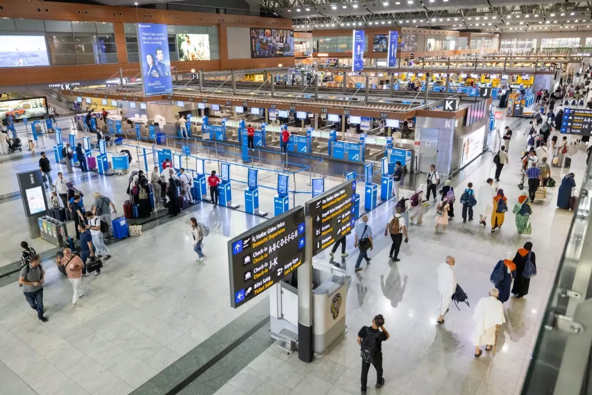Sabiha Gökçen Havalimanı'nda Yeni Yolcu Rekoru
