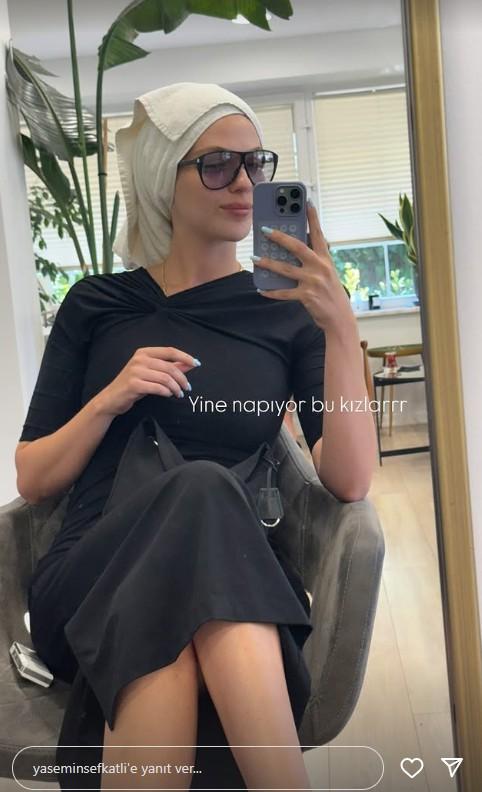 Returned from vacation, rushed to the hairdresser! New style move from Yasemin Şefkatli