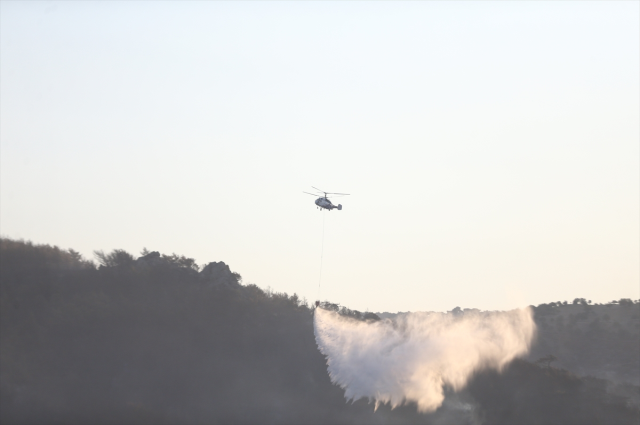 Fighting flames in Tekirdağ and Çanakkale! Villages evacuated, some hospitalized