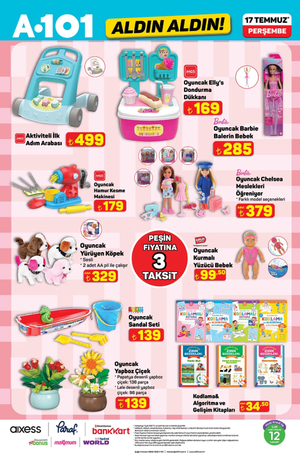 A101 AKTÜEL ÜRÜNLER KATALOĞU 17 TEMMUZ 2025 || A101 indirim afişi bu hafta ürünleri neler?