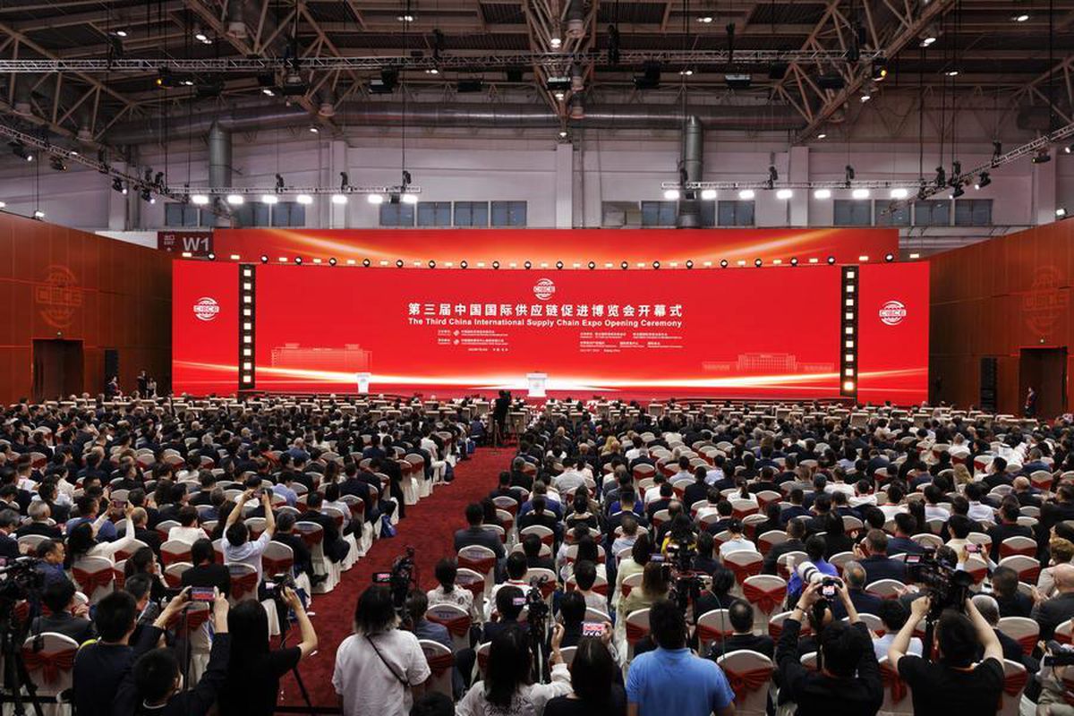 3. Çin Uluslararası Tedarik Zinciri Fuarı Beijing'de Başladı