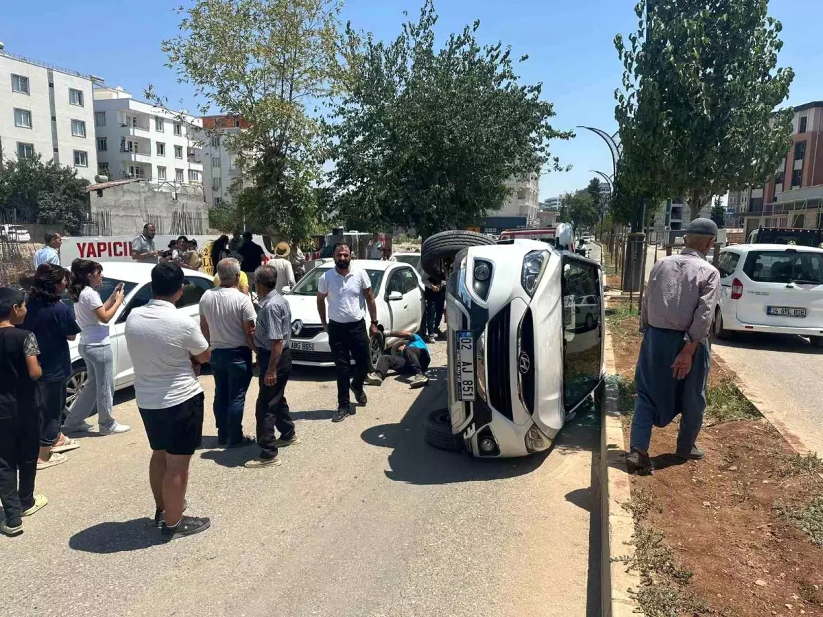 Adıyaman'da Trafik Kazası: 1 Yaralı